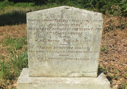 Photo Gallery Image - Engraved stone at Prickly Pear Blossom Park